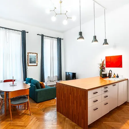 Eclectic Downtown On Kiraly Street, Calm And Budapest